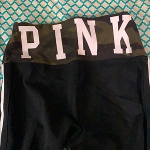 pink camo leggings